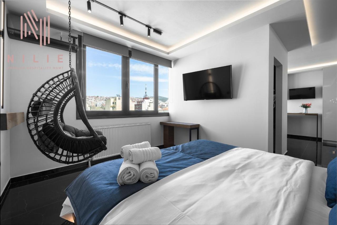 Appartement Calliope Penthouse, Nilie Hospitality Mgmt à Thessalonique Extérieur photo