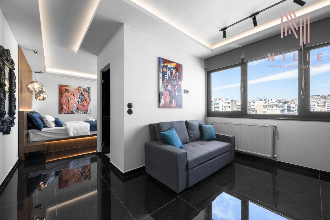 Appartement Calliope Penthouse, Nilie Hospitality Mgmt à Thessalonique Extérieur photo