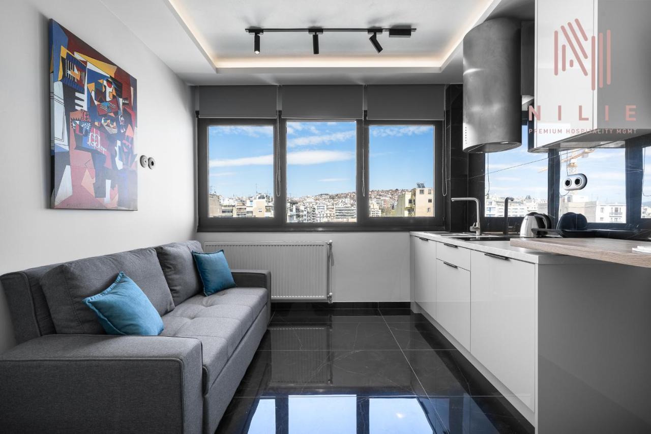 Appartement Calliope Penthouse, Nilie Hospitality Mgmt à Thessalonique Extérieur photo