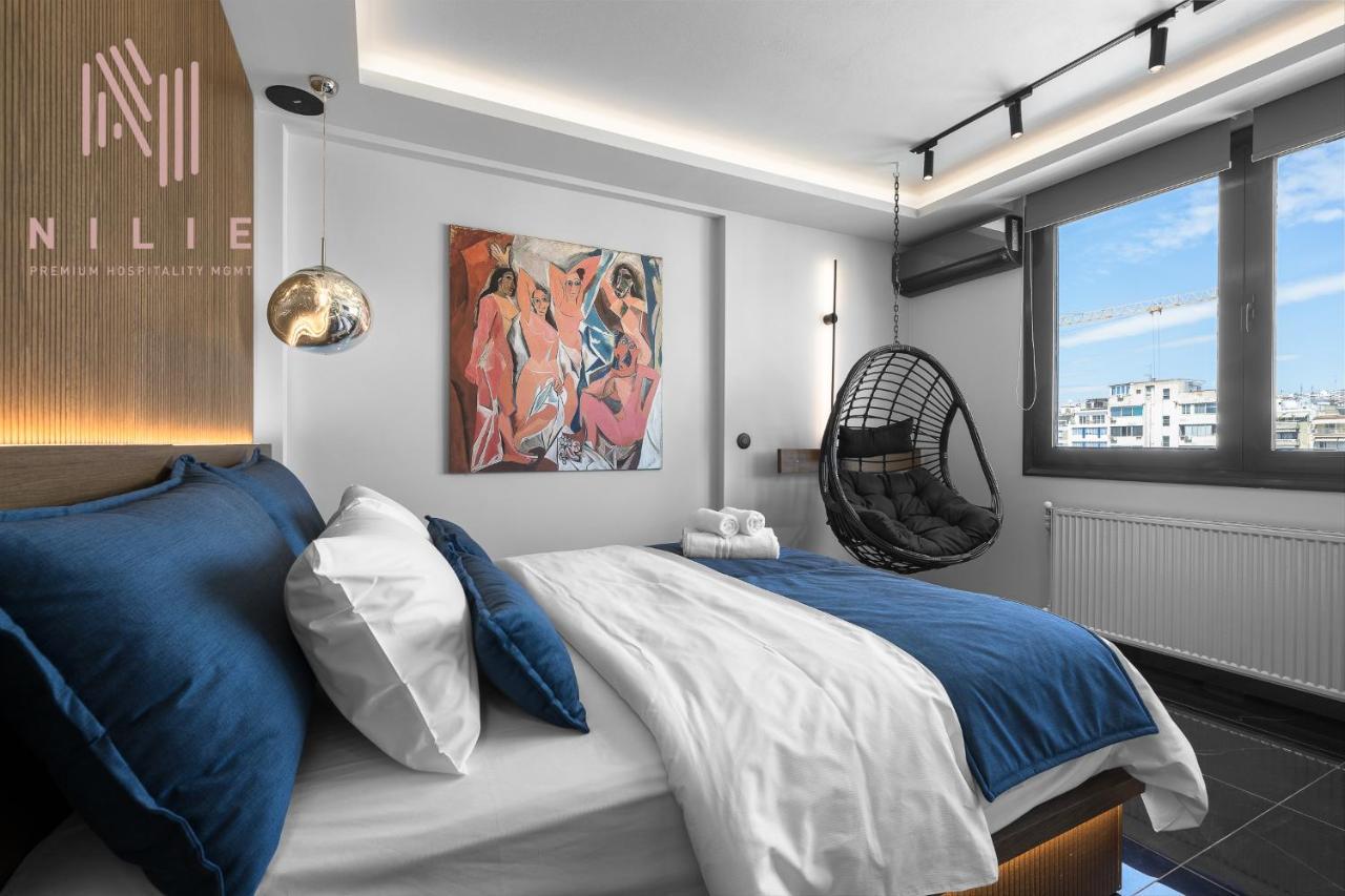 Appartement Calliope Penthouse, Nilie Hospitality Mgmt à Thessalonique Extérieur photo